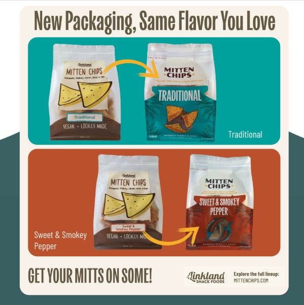 We have some exciting news! We've updated the bags for our Traditional and Sweet & Smokey Pepper flavors. Same easy to open tab, still resealable and the exact same ingredients - just a little fancier looking. Keep an eye out for them at your local grocery store and farmers' market.