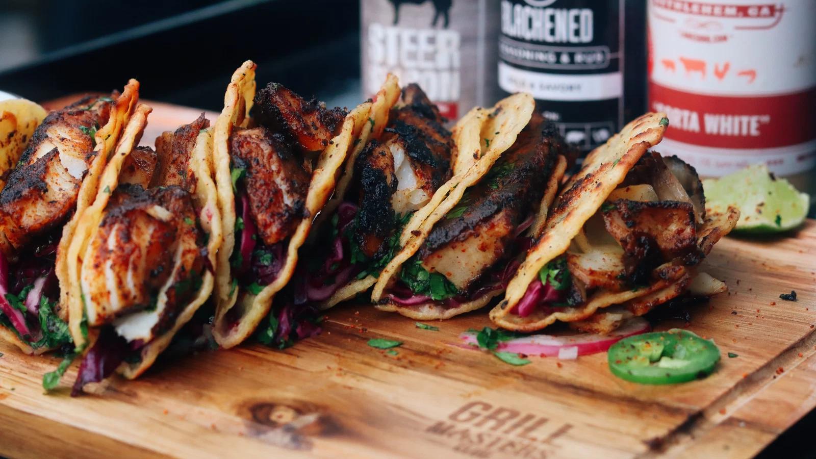 Sweet & Smoky Fish Tacos