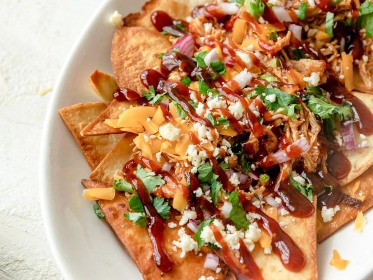 Sweet & Smoky Chicken Nachos